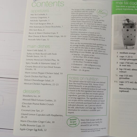 Pampered Chef Season's Best recipe collection Spring/Summer 2011 - Picture 2 of 3